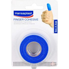 HANSAPLAST Fingerverb.selbsthaft.2,5 cmx5 m blau 1 St – PZN 12653279 из немецкой аптеки