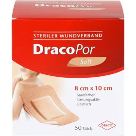 DRACOPOR Wundverband 8x10 cm steril hautfarben 50 St – PZN 12749163 из немецкой аптеки