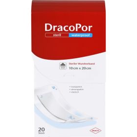 DRACOPOR waterproof Wundverband 10x20 cm steril 20 St – PZN 12749217 из немецкой аптеки