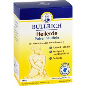BULLRICH Heilerde Pulver hautfein 500 g – PZN 12856166 из немецкой аптеки