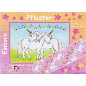 KINDERPFLASTER Einhorn Briefchen 10 St – PZN 13514284 из немецкой аптеки