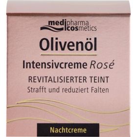 OLIVENL INTENSIVCREME Rose Nachtcreme 50 ml – PZN 14004036 из немецкой аптеки