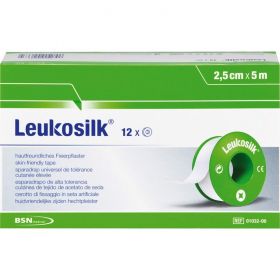LEUKOSILK 2,5 cmx5 m 12 St – PZN 14163450 из немецкой аптеки