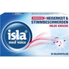 ISLA MED voice Pastillen 20 St – PZN 14168944 из немецкой аптеки
