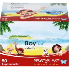 PIRATOPLAST Boy soft Augenpflaster klein 50 St – PZN 14189515 из немецкой аптеки