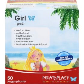 PIRATOPLAST Girl soft Augenpflaster gro 50 St – PZN 14189550 из немецкой аптеки