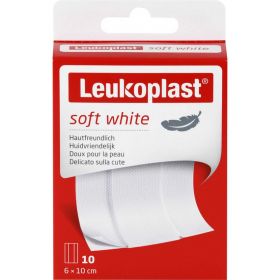LEUKOPLAST soft white Pflaster 6x10 cm 10 St – PZN 14219713 из немецкой аптеки