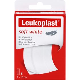 LEUKOPLAST soft white Pflaster 4x10 cm 5 St – PZN 14219765 из немецкой аптеки