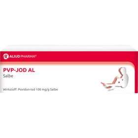PVP JOD AL Salbe 25 g – PZN 562560 из немецкой аптеки