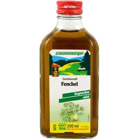 FENCHEL SAFT Schoenenberger Heilpflanzensfte 200 ml – PZN 699690 из немецкой аптеки