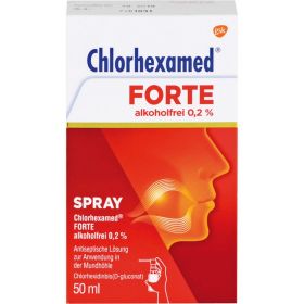 CHLORHEXAMED FORTE alkoholfrei 0,2% Spray 50 ml – PZN 713970 из немецкой аптеки