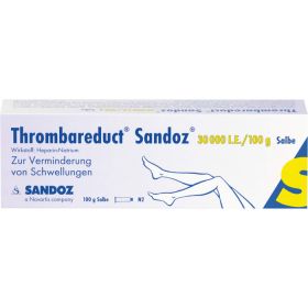 THROMBAREDUCT Sandoz 30.000 I.E. Salbe 100 g – PZN 852915 из немецкой аптеки