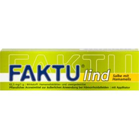 FAKTU lind Salbe m.Hamamelis 25 g – PZN 1132407 из немецкой аптеки
