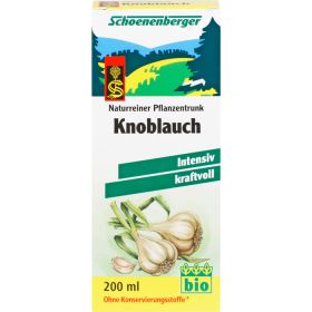KNOBLAUCH NATURREINER Pflanzentr.Schoenenberger 200 ml – PZN 1159487 из немецкой аптеки