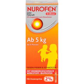 NUROFEN Junior Fiebersaft Erdbeer 2% 100 ml – PZN 1170187 из немецкой аптеки