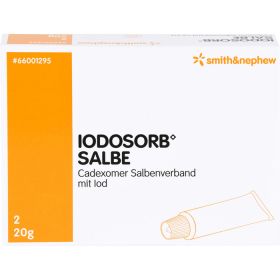 IODOSORB Salbe 2X20 g – PZN 1237158 из немецкой аптеки