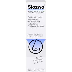 SIOZWO Nasensplung Konservierungsstofffrei 100 ml – PZN 1300773 из немецкой аптеки