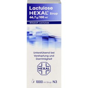 LACTULOSE Hexal Sirup 1000 ml – PZN 1330171 из немецкой аптеки