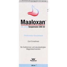 MAALOXAN 25 mVal Suspension 250 ml – PZN 1427479 из немецкой аптеки