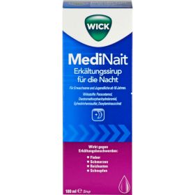 WICK MediNait Erkltungssaft 180 ml – PZN 1689009 из немецкой аптеки