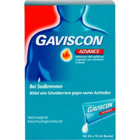 GAVISCON Advance Pfefferminz Suspension 24X10 ml – PZN 2240777 из немецкой аптеки