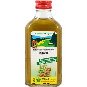INGWER PFLANZENTRUNK Schoenenberger 200 ml – PZN 2640525 из немецкой аптеки