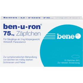 BEN-U-RON 75 mg Suppositorien 10 St – PZN 2684876 из немецкой аптеки