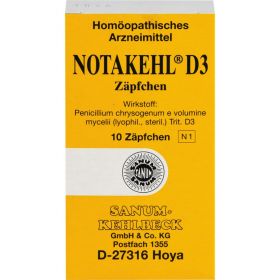 NOTAKEHL D 3 Suppositorien 10 St – PZN 3207150 из немецкой аптеки