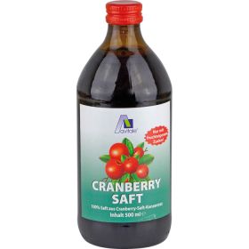 CRANBERRY SAFT 100% Frucht 500 ml – PZN 3480489 из немецкой аптеки