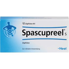 SPASCUPREEL S Suppositorien 12 St – PZN 3550445 из немецкой аптеки