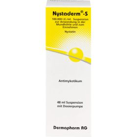 NYSTADERM S Suspension Dosierpumpe 48 ml – PZN 3936742 из немецкой аптеки