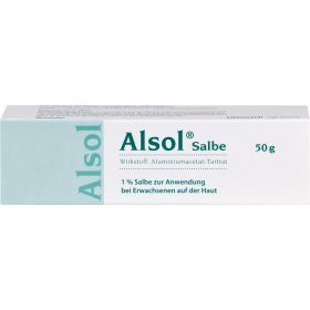 ALSOL Salbe 50 g – PZN 4142688 из немецкой аптеки