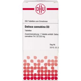 DATISCA cannabina D 3 Tabletten 200 St – PZN 4215074 из немецкой аптеки