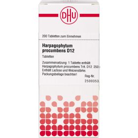 HARPAGOPHYTUM PROCUMBENS D 12 Tabletten 200 St – PZN 4219623 из немецкой аптеки
