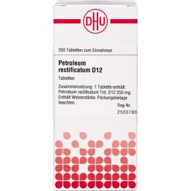 PETROLEUM RECTIFICATUM D 12 Tabletten 200 St – PZN 4231185 из немецкой аптеки