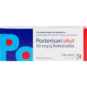 POSTERISAN Akut Salbe 25 g – PZN 4957864 из немецкой аптеки