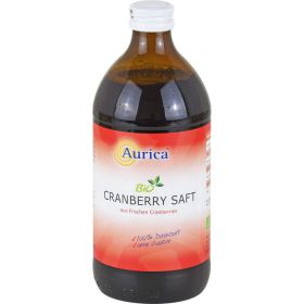 CRANBERRY 100% Direktsaft Bio 500 ml – PZN 5463058 из немецкой аптеки