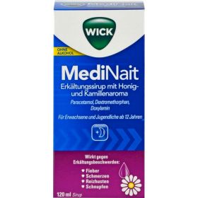 WICK MediNait Erklt.Sir.m.Honig-u.Kamil.Aroma 120 ml – PZN 6156393 из немецкой аптеки