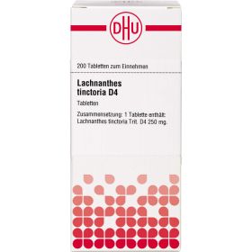 LACHNANTHES tinctoria D 4 Tabletten 200 St – PZN 7171851 из немецкой аптеки