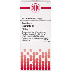 PASSIFLORA INCARNATA D 6 Tabletten 200 St – PZN 7176624 из немецкой аптеки