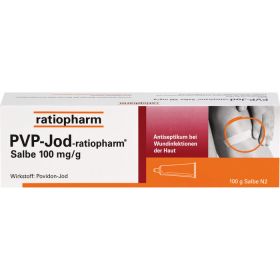 PVP-JOD-ratiopharm Salbe 100 g – PZN 7260431 из немецкой аптеки