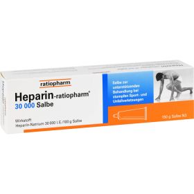 HEPARIN-RATIOPHARM 30.000 Salbe 150 g – PZN 7292721 из немецкой аптеки