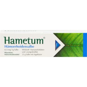 HAMETUM Hmorrhoiden Salbe 25 g – PZN 7579842 из немецкой аптеки