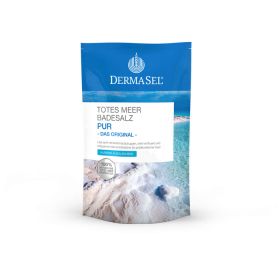 DERMASEL Totes Meer Badesalz Pur 500 g – PZN 7588019 из немецкой аптеки