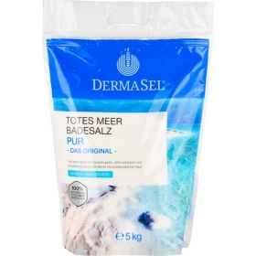 DERMASEL Totes Meer Badesalz Pur 5 kg – PZN 7588025 из немецкой аптеки