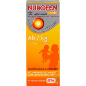 NUROFEN Junior Fieber-u.Schmerzsaft Oran.40 mg/ml 100 ml – PZN 7776465 из немецкой аптеки