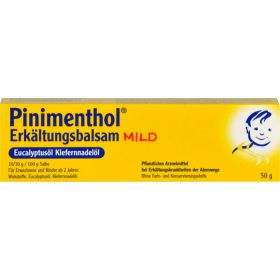 PINIMENTHOL Erkltungsbalsam mild 50 g – PZN 7779943 из немецкой аптеки