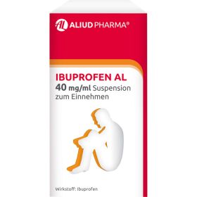 IBUPROFEN AL 40 mg/ml Suspension zum Einnehmen 100 ml – PZN 9443124 из немецкой аптеки