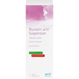 NYSTATIN acis Suspension 50 ml – PZN 9667349 из немецкой аптеки
