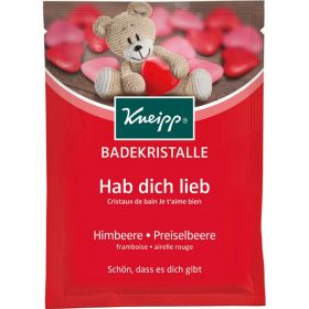 KNEIPP Badekristalle Hab dich lieb 60 g – PZN 10320906 из немецкой аптеки